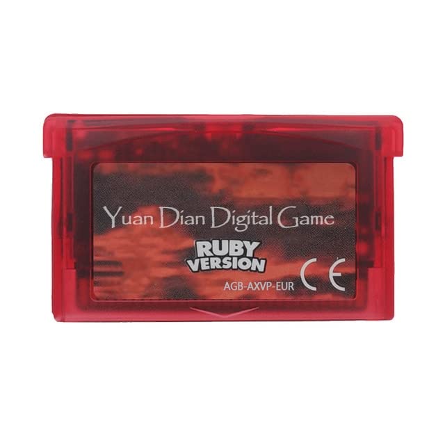 Cartão de jogo Pokeon GBA Series Eng ou ESP Language Avanço Classic Classic Game Video Video Cartidge Console Cart