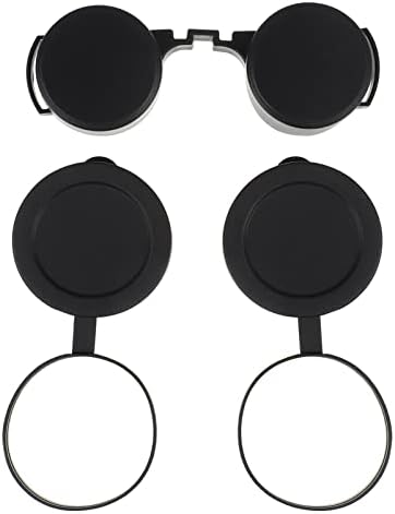 Excelt 3pcs Lente Objetiva de borracha Tampa de lente ocular flip-scope Open Scope para acessórios de telescópio de binóculos