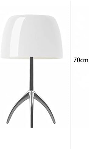 Lâmpada de mesa de mesa de mesa Wocoyotdd para a sala de estar, designer de estudo LED DE DECORA DE VIDRA DE VIDRO DE VIDRA LUZ LUZ MODERNA