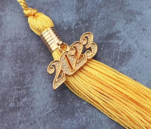 Ruwado ano acadêmico Tassel de formatura com 2021 charme de seda de seda tamel de tassel de tamel para chapéus de pós -graduação cerimônias de decoração de cerimônia Cerimonias