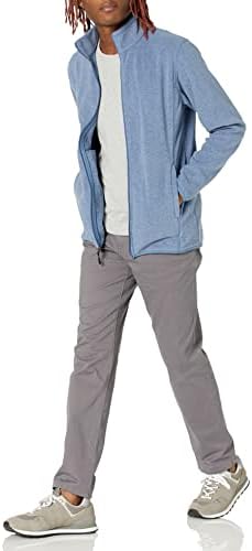 Essentials Men's Full-Zip Polar Fleece Jacket