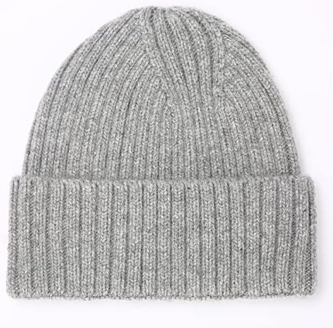Kakicc gaiol chapéu para homens mulheres quentes malha de inverno gorro com algema macia chapé de esqui quente tampas de crânio de malha desleixado