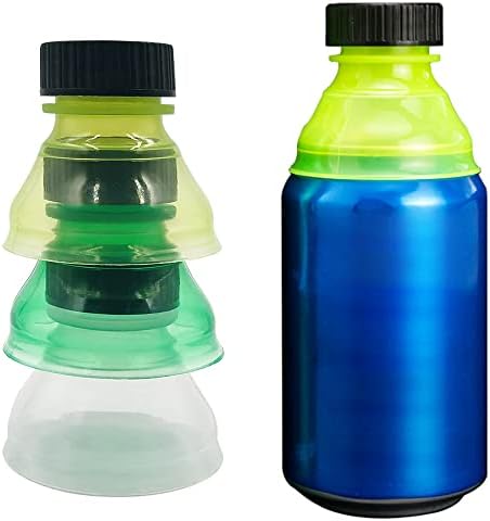 6 PCs podem cobrir as latas de bebidas, o refrigerante reutilizável do Finegood pode tampas de silicone anti-poeira