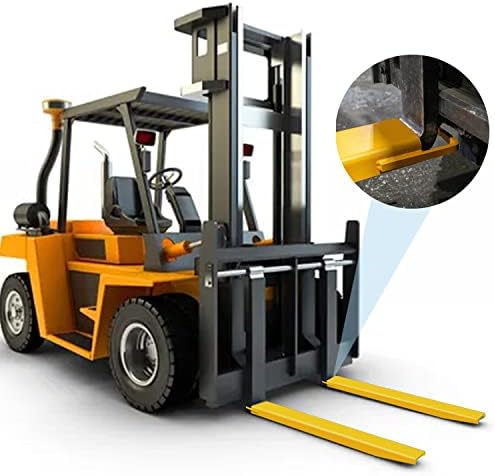 Extensões de garfo de paletes para empilhadeiras para empilhadeiras para forklift Extensões de empilhadeira | 1 par,