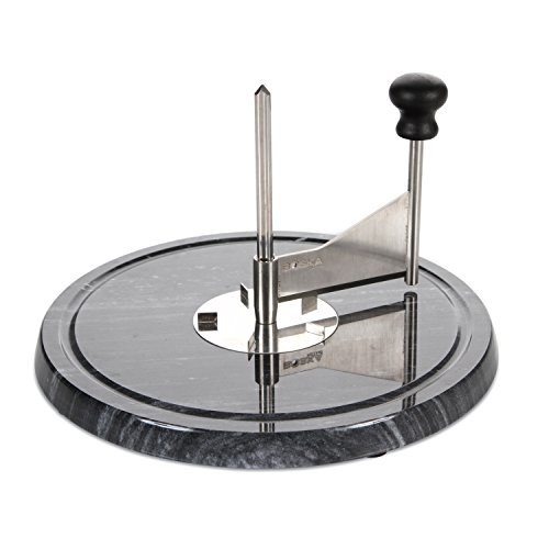 Curler de queijo - Marble Pro Stainless Aço - Melhor para Roda de queijo ou chocolate - Matifuncional Musttrista à prova de ferrugem - Manual Handheld Slicer de queijo 10in