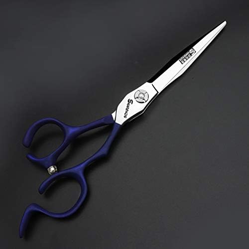Tesoura de tesoura de axemoore Scissors Scissors e tesoura de cabelo, 6,0 polegadas + estojo/caixa + pente branco + ajustador
