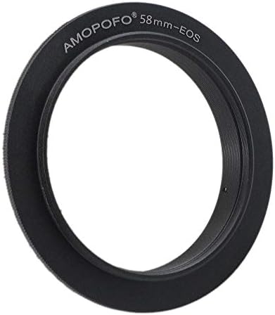 58 mm Lente macro Ring reversa compatível com para Canon EOS 90D 80D 70D 60DA 60D 50D 40D 30D T6 T7 T5 SL3 SL2 T8I T7I T6I T6S ​​T5i