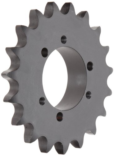 Tsubaki 80SF40 Roller Chain Sprocket, fita única, design QD, bucha SF necessária, 40 dentes, 80 ANSI No., 1 Pitch