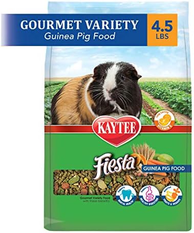 Kaytee Fiesta Pet -Ineas Pig Food, 4,5 libras