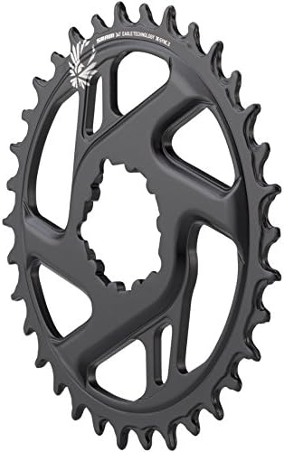 SRAM ACESSORITO CORRAÇÃO DIRETA MONTAGEM COLD FORGED 34 12 VELOCIDADE 3MM Black Boost preto