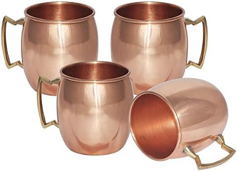 Devyom Store Solid Pure Copper Moscow Mule caneca alça de latão da Devyom Store?