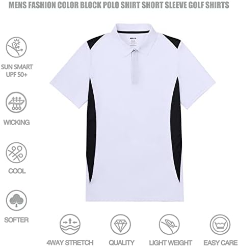 Camisas de golfe de corna masculino MUITA HUMENTO DO FIXA DO FIXA Polo Camisa Polo Polo Dry Dry Short Sleeve Casual Casual para Homens