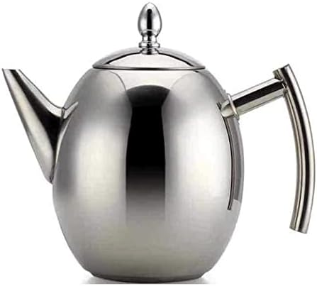 HAVEFUN Kettle bule de chá de 1500 ml de grande capacidade de design de bule espessado de boca curta com chaleira de aço inoxidável