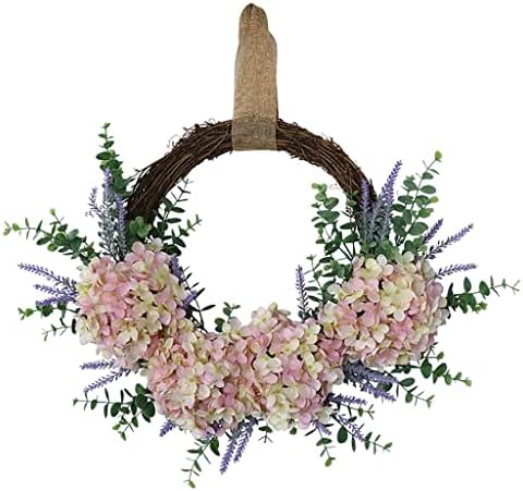 Jahh Porta da frente Flor Greath ing Spring Door da vegetação Decoração de casamento de casamento personalizado Flor artificial personalizada