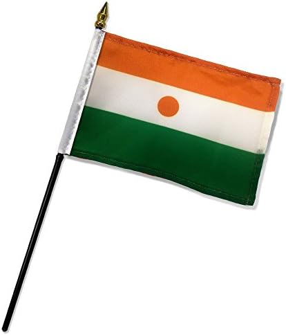 Niger 4 x6 bandeira de mesa