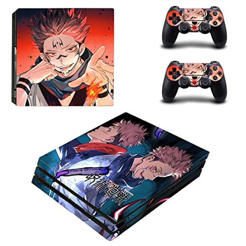 Para PS5 Digital - Anime Jujutsu Itadori Kaisen No Yuji Gojo Satoru Kugisaki Inumaki Nobara TOGE PS4 ou PS5 Skin Stick para