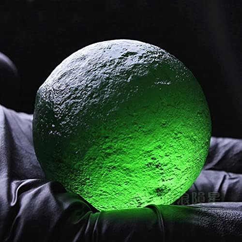 Xiaojia 1PCS Green Meteorite Impact Classe Classe Tchech Sphere Ball 2cm-Light Green, 2cm