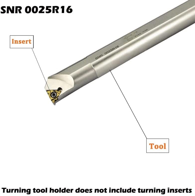 Dupha 1pcs SNR SNL CNC torno de torno de torno de metal STNR0013M16 SNR0016M16 SNR0020Q16 TORRE