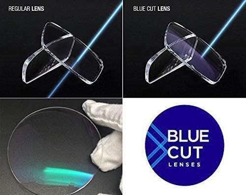 Óculos ópticos Bluect Spectacles para proteção ocular contra laptops de computador Mobile óculos fabricados na Índia