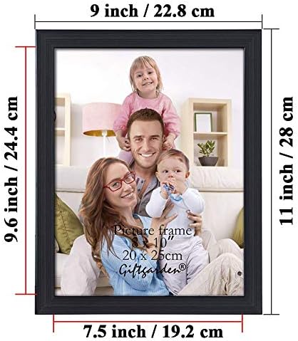 Pacote de prateleira de imagem para preenchimento de 47 polegadas de 47 polegadas com 7 quadros de imagens de pacote 8x10