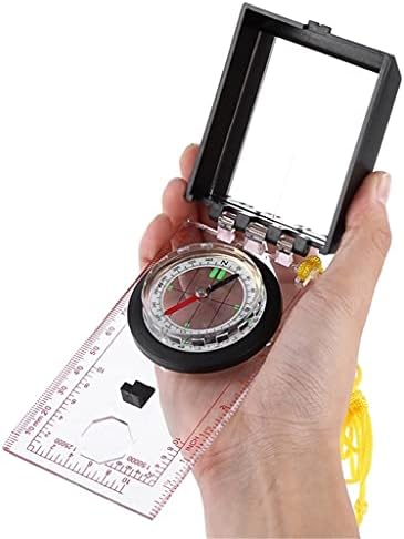 CXDTBH Multifuncional de sobrevivência ao ar livre Compass de camping de bolso de bolso Compass handheld Equipment