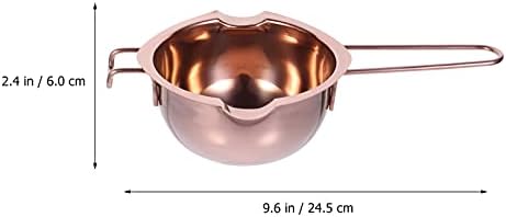 Doitool Chocolate Melting Pot Chocolate Pote de fondue panela panela de aço inoxidável com ferramenta de cozinha para