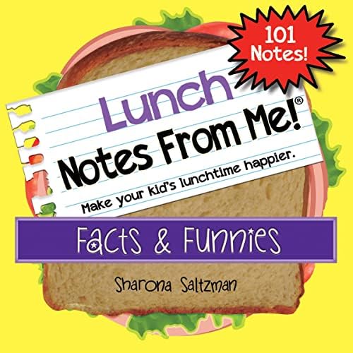 Notas minhas! Notas da lancheira para crianças - fatos e funções de almoço - 101 notas de lancheira para crianças que tornam o almoço divertido e educacional - atividades infantis entediadas - de volta à escola