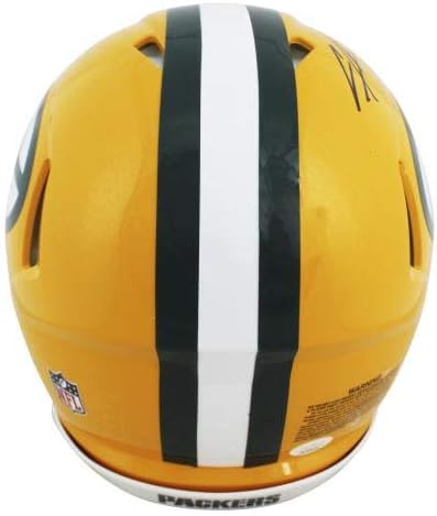 Packers Charles Woodson assinou a velocidade máxima do capacete proline JSA - Capacetes NFL autografados