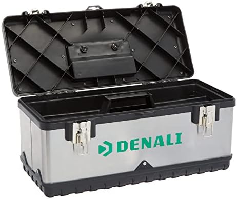 Brand - Caixa de ferramentas Denali com travas de metal, 20 polegadas
