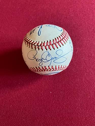 Roger Clemens, autografado beisebol com vários assinados - bolas de beisebol autografadas