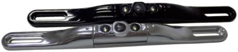 Boyo VTL402HDL - Câmera de backup HD da placa do tipo de barra com luzes LED