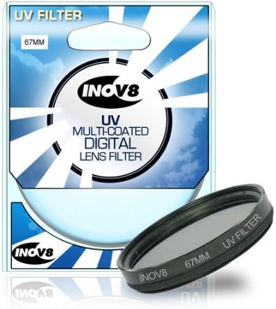 Inov8 Filtro de lente digital com revestimento múltiplo ultravioleta 67mm