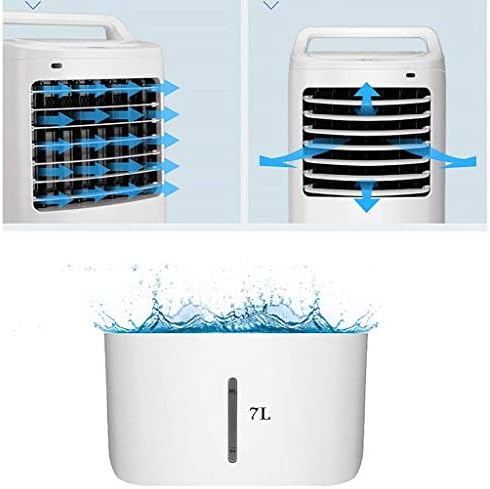 ISOBU LILIANG-- Adicione ar condicionado evaporativo de água, resfriador de ar portátil móvel, 4H de velocidade de vento 4H para o ar condicionado do escritório em casa bmzdlfj-1