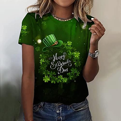 CLGMVCG ST PATRICKS DIA DIA MULHERM MULHERAS MANAGEM CLOVER PRIMEIRA TOPS TOPS IRLANDES