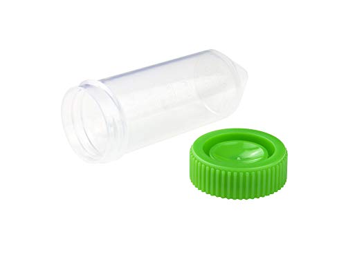 Capluga Evergreen 240-3928-G80 Tubos de centrífuga cônica, 30 ml, copolímero de polipropileno, pacote a granel