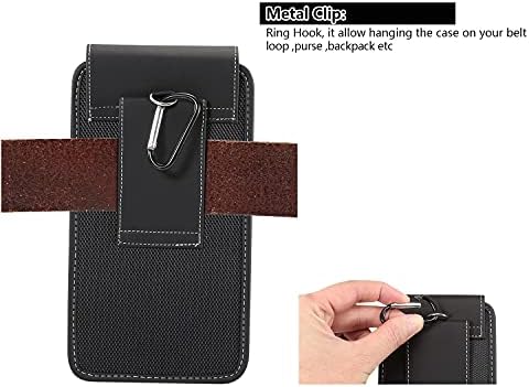 Caixa de capa de telefone Caso de telefone de nylon robusto para iPhone 12 mini, SE2020,11 Pro, 8,7, i6, Xs, X, Hoslter