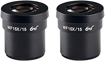 Kit de acessórios para microscópio para adultos wf10x wf15x wf30x wf10x/23 um par de um par de campo de campo largo tamanho 30 mm de
