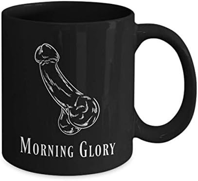 Caneca de pênis - Morning Glory - Chave de pau travessa caneca inapropriada de copos