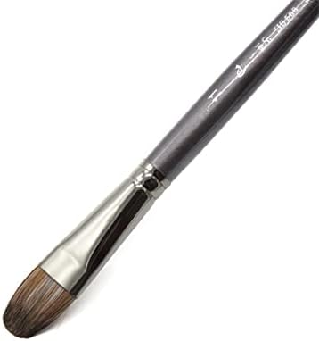 Renslat 6 PCs/Set Ferramenta Profissional Misture Pintura de pintura a óleo de cabelo Desenho de desenho de caneta Filbert Pen para