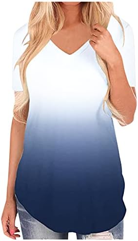DGQPLPD Blouse for Women Bloups for Women Fashion feminina T-shirt Shirred-decok