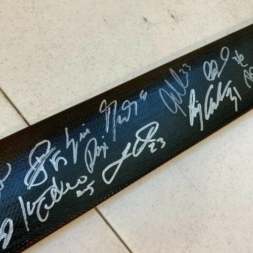 2005-06 Time de Chicago Blackhawks Assinou Game usou Passmore Goalie Stick JSA COA - Autographed NHL Sticks