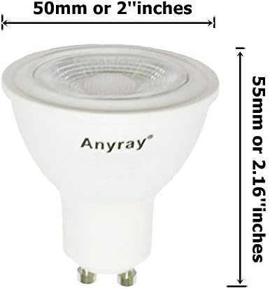 AnyraRy LED 5W Substituição para o alcance da cozinha de 50W Bulbos de 50 watts de 50 watts