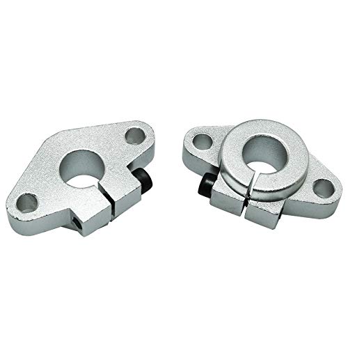 Heyous 2pcs shf12 alumínio de alumínio linear haste Rail eixo suportes para peças de roteador CNC 3D do eixo de diâmetro de 12 mm