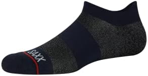 Pacote de roupas íntimas da roupa de baixo Saxx-Pacote de pacote de tornozelo-pacote de 2 meias super macias de salto almofadado e suporta de arco de meias de corte de toe-dedo