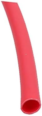 X-dree poliolefina calor encolhimento do fio de tubo manga 35 metros de comprimento de 2 mm de diâmetro interno Red (Tubo de poliolefina
