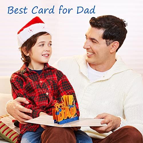 Cartão do dia dos pais Almhh, cartão de dia feliz dos pais, cartões de dia de pais de pais da esposa, filho, filho, filhos de