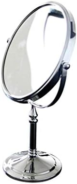 HTLLT BELAGEM MAPAGEM MAPAGEM MAPACIMENTO DE MAIXA DE DUPLA VERMELHO 1X / 3X AGRAPELAÇÃO: espelho de maquiagem de mesa de 360 ​​graus para a sala ou banheiro