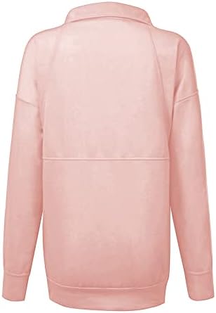 Molho de lapela de manga longa feminina Pullover de Natal Half zip uns camisas elegantes top elk impressão de fita solta