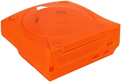 Casca protetora, casca de alojamento destacável de reposição laranja para Sega Dreamcast DC