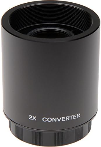 Vivitar 420-800mm f/8.3 Lente de zoom telefoto com 2x Teleconverter + Filtro + Caps + Kit Monopod para Nikon DSLR Câmeras